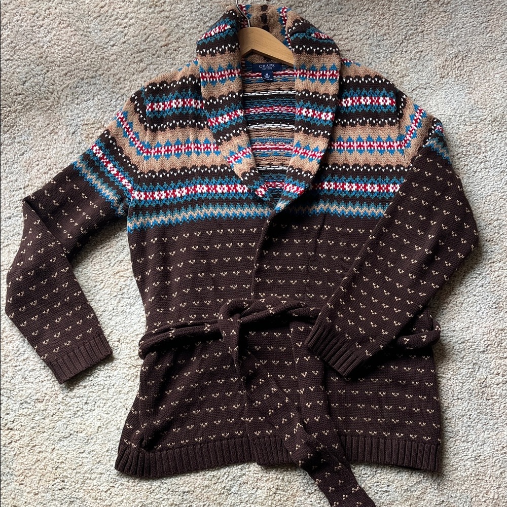 Vintage Chaps Knit cardigan Sweater